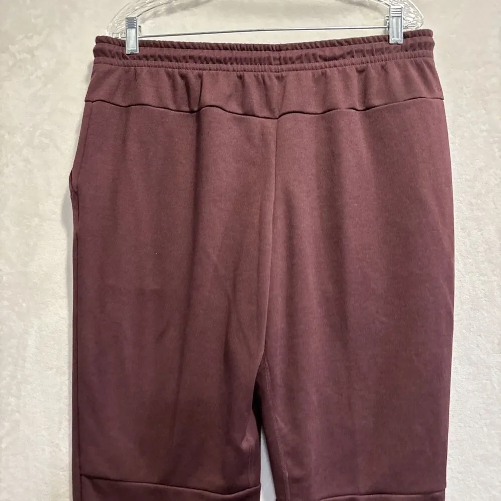 Nike Dri-FIT Primary Fleece UV Performance Joggers Men's Large Burgundy Crush